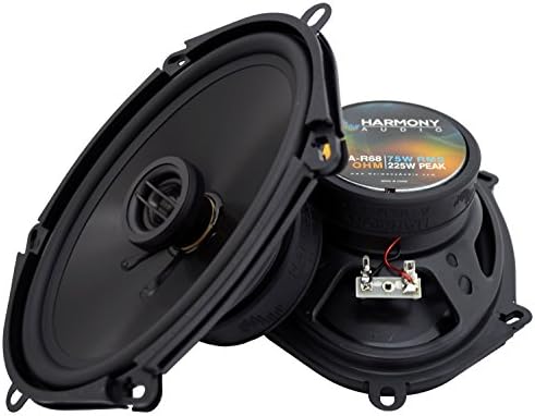 Harmony Audio HA-R68 Car Stereo Rhythm Series 5x7 6x8 Replacement 225W Speakers