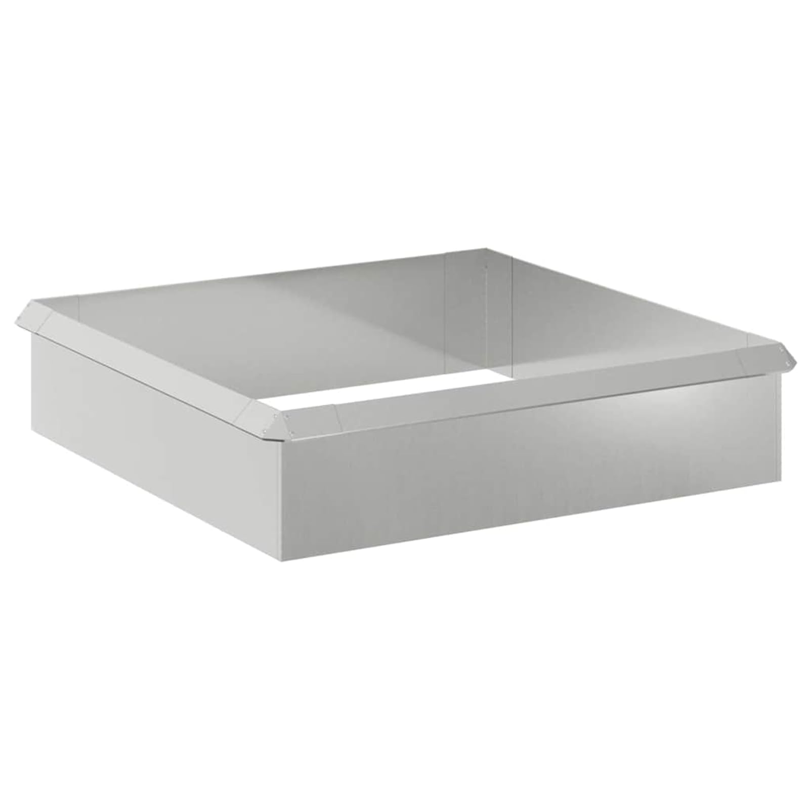 Recinzioni per lumache, 8 Pezzi in Acciaio zincato, Design Moderno e Linee pulite per Giardino esterno874880