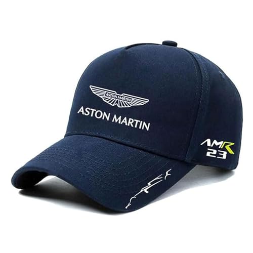 ZGNBKLS Basecap Herren für Aston Martin, Einstellbare Baseball Cap Freien Alle Jahreszeiten Auto Baseball Cap,F
