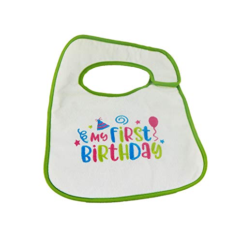 Hello Baby Wonder Baby's First Birthday Bib - 1pk, Multicolor, One Size