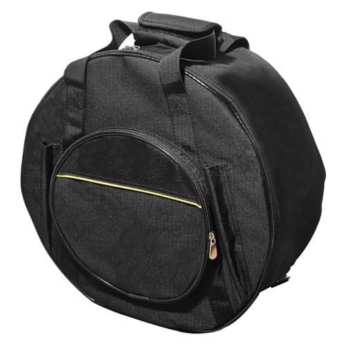 FUNOMOCYA Snare Drum Backpack Padded Case with Shoulder Strap Durable Material Separate Pockets for Drumsticks Convenient Carry Handle