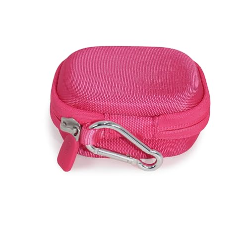 Image of Case for JLab Go Pop+,Go Air Pop, Air Tones+ / Tones, JBuds Mini True Wireless Earbuds, Compact Organizer for the Charger case and Charger Cord (Pink)