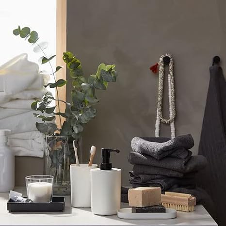 IKEA Storavan Banyo Aksesuar Seti - Sıvı Sabunluk - Katı Sabunluk - Diş Fırçalık
