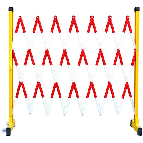 Barrière de circulation rétractable pliable pour signalisation routière