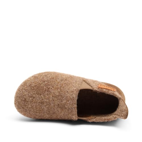 Bisgaard Unisex Kinder Sejler Wool Niedrige Hausschuhe, Camel, 27 EU – Ansicht 4