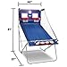 Pop-A-Shot - Dual Shot Sport | Arcade Basketball Game for Home | Paddle Scoring Hoop, 10 Game Modes, 4 Balls | Foldable for Easy Storage | Fun for All Players