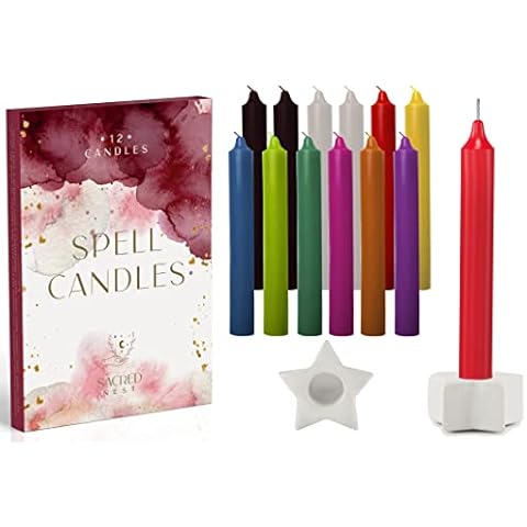 Sacred Nest Spell Candle Set with Holder Cover