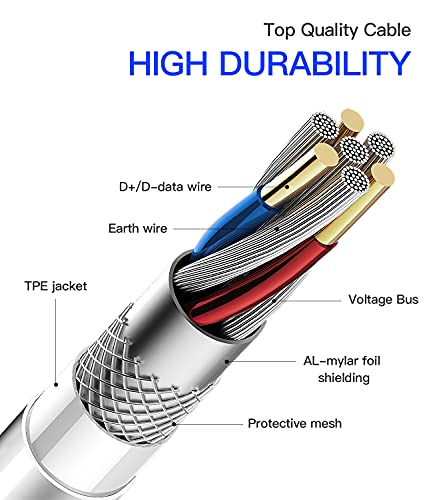zoyuzan Headphone Adapter(2pack) Compatible with Lightning to 3.5mm AUX Audio Jack and Charger Dongle Earphone Splitter Compatible for iPhone 11 12 pro xs xr x 8 for Ipad Converter Charging Connector - Thumbnail 6