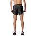 TENJOY Men's Running Shorts Gym Athletic Workout Shorts for Men 3 inch Sports Shorts with Zipper Pocket Black