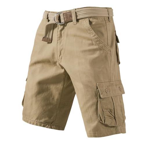 Pantalones cortos de verano para hombre tipo bermudas casuales de cinco puntos