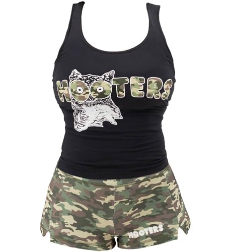 Ripple Junction Hooters-inspired waitress outfit - tank top + shorts