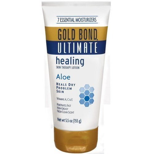 Gold Bond Ultimate Skin Therapy Lotion, Healing, Aloe, 5.5 oz , (Pack of 3)