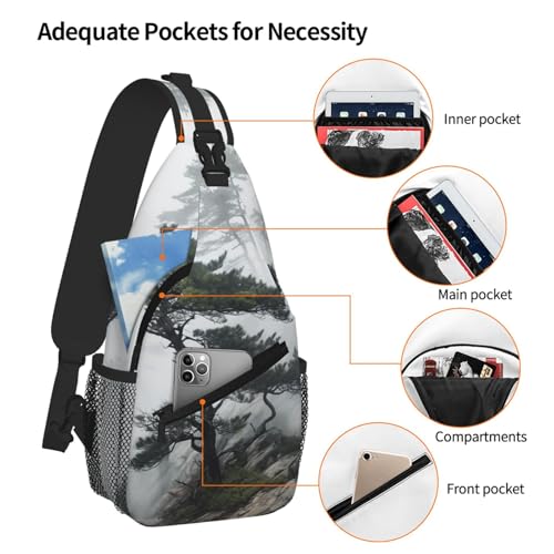 Bolso tipo bandolera para hombre y mujer, mochila casual miniatura 5