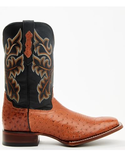 Cody James Men's Exotic Ostrich Western Boot Broad Square Toe - Becjsp24l992