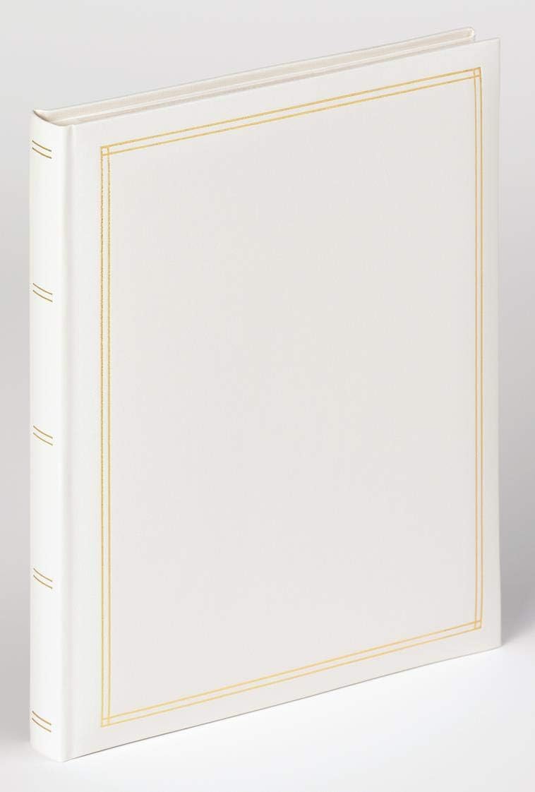 Walther Monza SK-124-W Self Adhesive Album White 26 x 30 cm, 30 White Pages