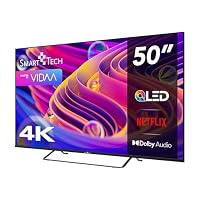 Smart Tech 50QV02K QLED Fernseher 50 Zoll Smart TV VIDAA - HDR Fernseher mit 4K UHD Auflösung, Bluetooth und Triple-Tuner (2026) – Ansicht 6
