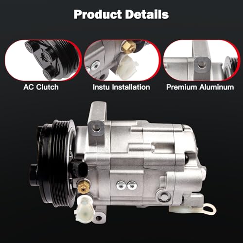 Image of Air Conditioning Compressor for Saturn L200 L300 LW200 L100 LS LS1 LW1 2.2L