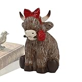 Ajout réconfortant pour la maison : Les vaches lumineuses allient une forme ronde et adorable à un travail artisanal soigné, rayonnant de chaleur et de confort. C'est un excellent choix comme décoration de bureau pour la Saint-Valentin ou comme objet décoratif pour la maison, favorisant une atmosphère chaleureuse partout où elles sont placées.