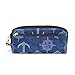 Produktbild Blue Ocean Compass Anker Delfin-Federmäppchen Stifteetui Etui Tasche für Schule Schreibwaren Zubehör Reise Kosmetik Make-up Tasche