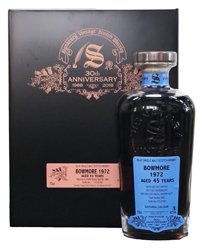 �{�E���A 1972 45�N ���t�B���V�F���[�o�b�g �V�O�i�g���[���B���e�[�W 30���N�L�O�{�g�� 46.7�� 700ml �V���O�������g�E�C�X�L�[ �A�C�������g