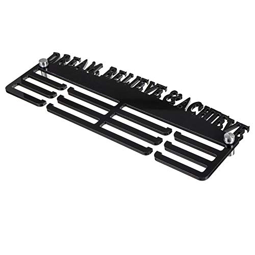 DHTOMC Sportmedaillehouder 300 x 115 x 5 mm acryl 3 dieren medaillehanger houder rek decoratie display - Image 5