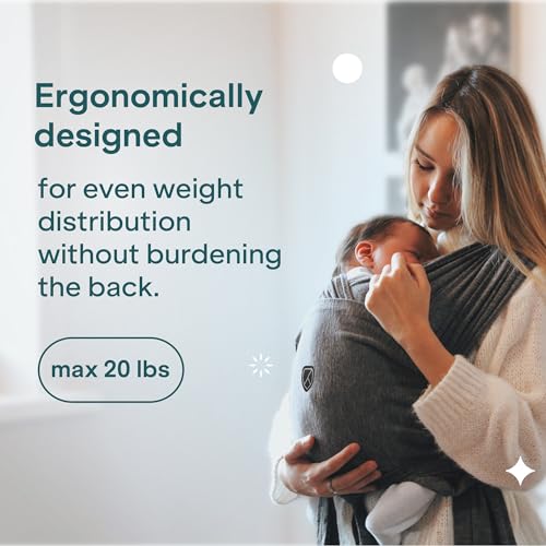 Koala Babycare KCB_P Baby Carrier Wrap, Easy To Wear As A T-Shirt thumb #6