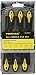 Premium-Grade 6pc Carbon Steel Needle File Set Soft Grip - Lifetime Warranty