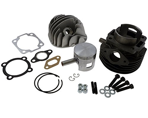 POLINI Kit di cilindri grigio ghisa Sport 102ccm 55mm per Ape 50, Vespa PK 50, Special 50, XL 50.