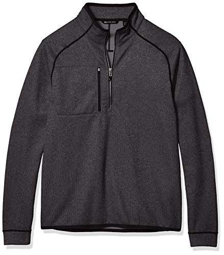 Veste demi-zip Cutter & Buck homme gris 4X/Tall de qualité supérieure