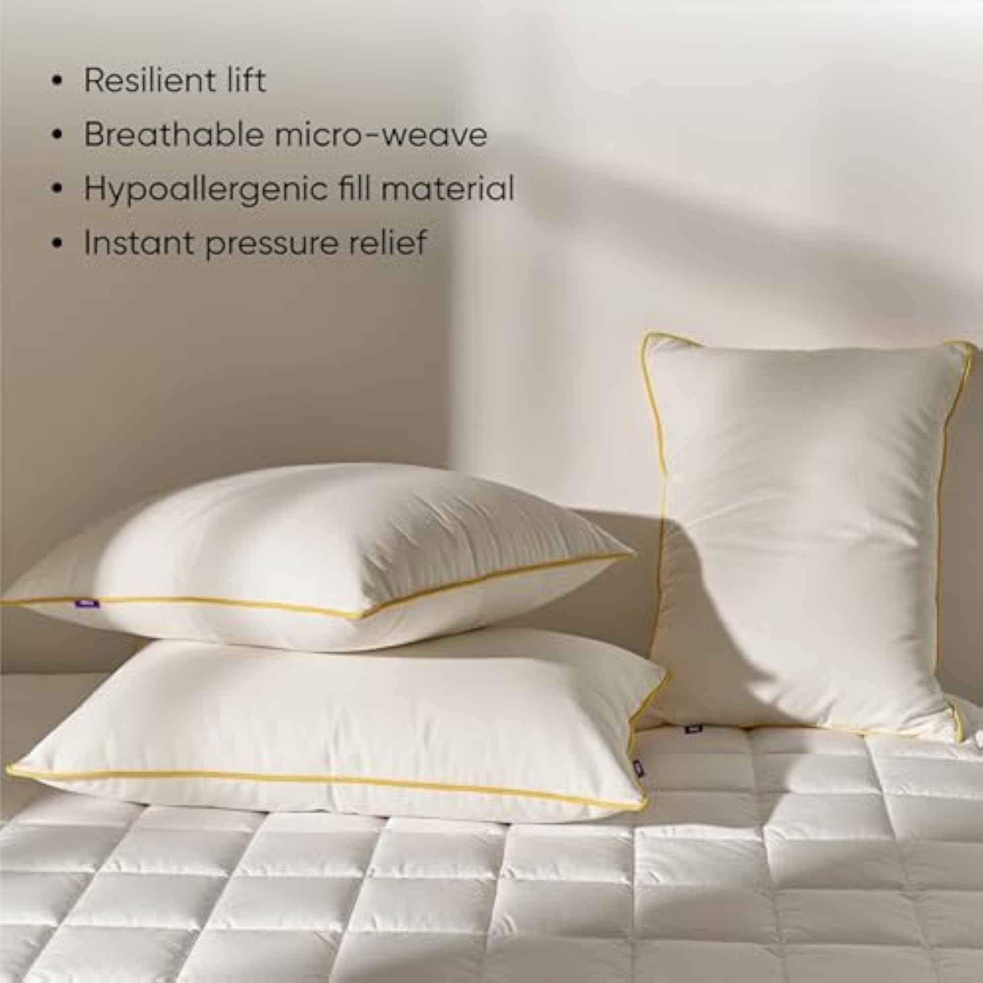 Ultimate Cozy Classic Pillow, Super Soft & Fluffy