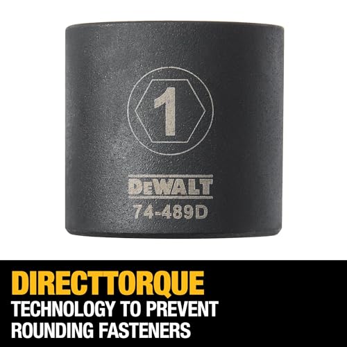 DEWALT Conjunto de soquetes de impacto, 23 peças (DWMT74738)