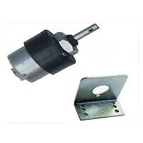 60 RPM 12v DC Center Shaft Gear Motor (with clamp)