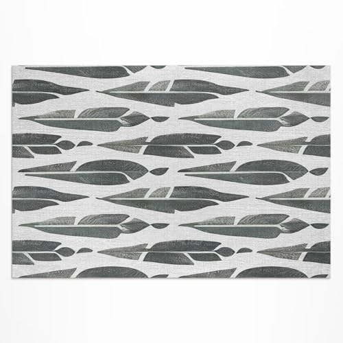 Tapis jardin extérieur PVC rectangle 80x120 cm imperméable pour balcon - 2