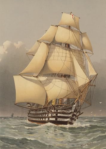 Tableaux graffiti art mural poster William Frederick Mitchell Hms Guns 60x90
