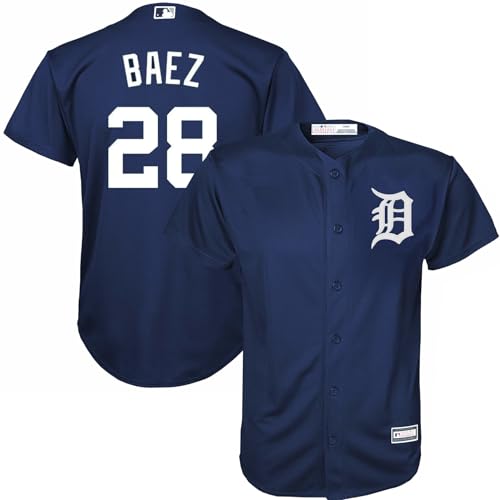 Amazon.com: Outerstuff Javier Baez Detroit Tigers MLB Kids Youth 8