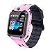 Produktbild Vannico Smartwatch Kinder, 7 Spiel Musik Kids Smart Watch mit Kameras, Taschenrechner, Rekorder, Wecker, Kind Uhr Telefon mit 1.54'' Touch-LCD für Jungen Mädchen Geschenk (Rosa-2)