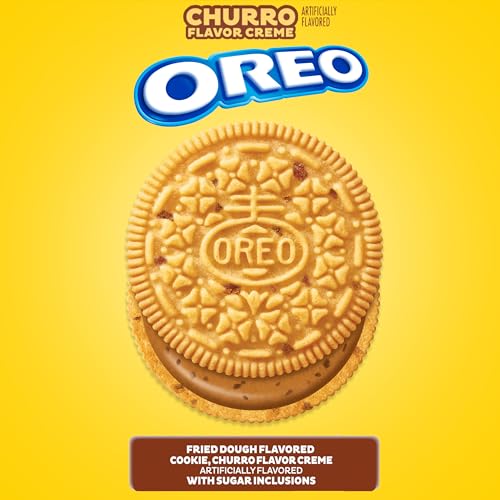 OREO Churro Creme Sandwich Cookies, Limited Edition, 10.68 oz - Thumbnail 4