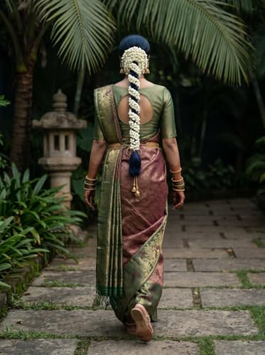 MIMOSA kanjivaram silk saree in art silk – image 3
