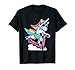 Licorne à cheval sur un scooter T-Shirt