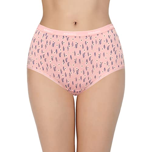 Image of Amante Printed Cotton Full Brief Panty Pack(Pack of 3)