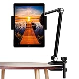 Tablet Stand Holder, ZEXMTE Adjustable Desktop Tablet Holder Mount Foldable Phone Stand with 360°...