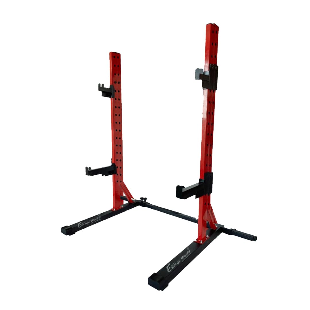 EW-SH Squat Rack| Barbell Rack Adjustable Dip Stand Gym Family Fitness ...