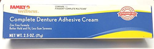 Complete Denture Adhesive Cream 6 Pack