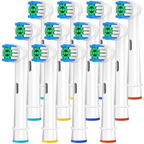 Banavos Replacement Brush Heads for Oral B Electric Toothbrushes, 12 Pack Cover