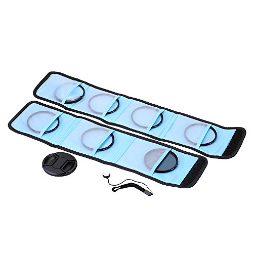 Andoer 58 mm UV + CPL + Star8 + close-up (+1 +2 +4 +10) filtro de fotografia ultravioleta circular p