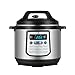 evvoli 12-in-1 Multi-Use Programmable Pressure Cooker Digital LED Display 8 L 1200 W EVKA-PC8012S Black/Silver