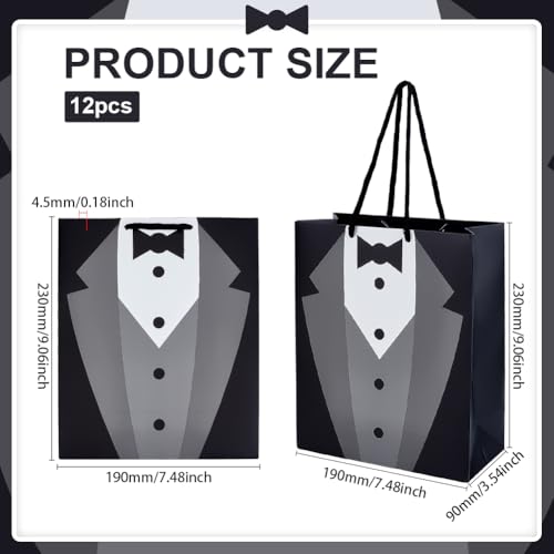 Sac cadeau papier rigide pour éviter les déchirures emballage solide de mariage