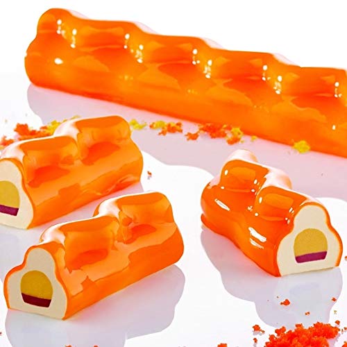 PAVONI Molde Silicona Profesional Brazo de Gitano Forma Volupté 300x400mm