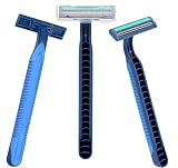tp TRADEPROVIDER Rasoio da uomo (confezione da 15) Rasoi usa e getta per corpo, peli del viso, barba, kit da barba manuale, rifinitore per il viso, linea bikini, rasoio per gambe e schiena, lame per r