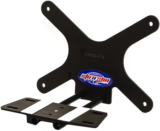 STO N SHO Front License Plate Bracket Compatible with 2013-2016 Infiniti G37 & Q60s (SNS72)